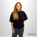Camiseta Boxy Pionera Preto
