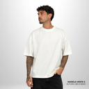 Camiseta Boxy Pionera Off White