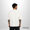 Camiseta Boxy Pionera Off White