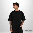 Camiseta Boxy Pionera Preto