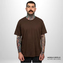 Camiseta Básica Pionera Marrom