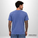 Camiseta Básica Pionera Azul Envelhecido