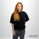 Camiseta Boxy Pionera Preto