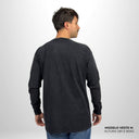 Camiseta Manga Longa Pionera Preto Vintage