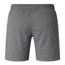 Shorts Masculino Poliamida com Zíper Cinza Escuro