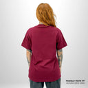Camiseta Básica Pionera Bordô
