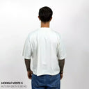 Camiseta Boxy Pionera Off White