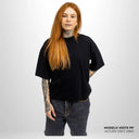 Camiseta Boxy Pionera Preto