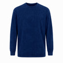 Camiseta Manga Longa Pionera Azul Estonado