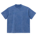 Camiseta Oversized Pionera Azul Envelhecido