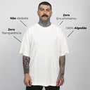 Camiseta Oversized Pionera Off White
