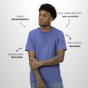 Camiseta Básica Pionera Azul Envelhecido