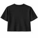 Cropped Oversized Suedine Preto
