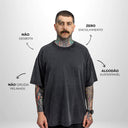 Camiseta Suedine Pionera Cinza