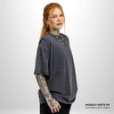 Camiseta Suedine Pionera Cinza